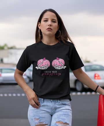 Check Your Pumpkins Tee