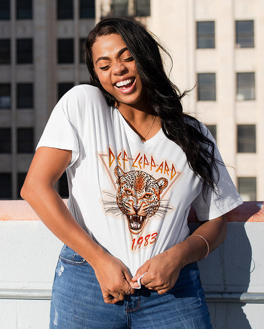 Def Leppard V-Neck Tee