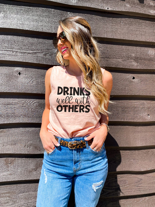 Drinks Well With Others Women's Tank