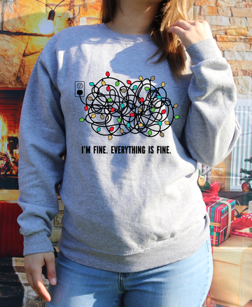 Everything Is Fine Crewneck