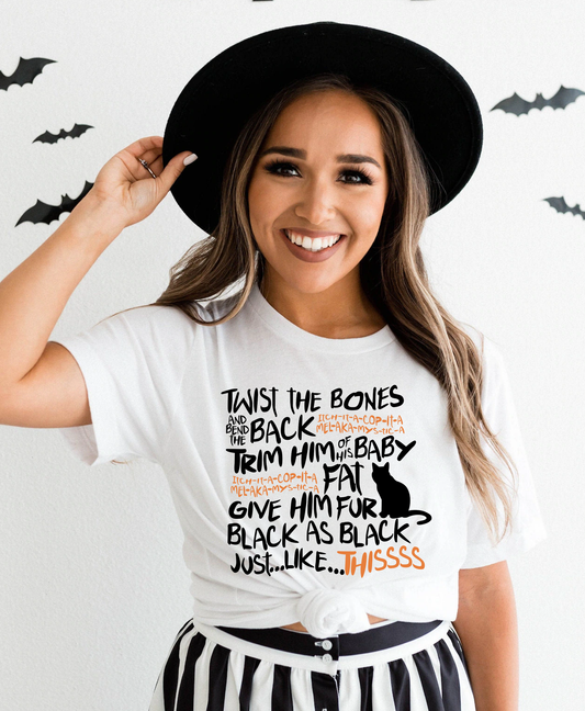 Hocus Pocus Spell Tee
