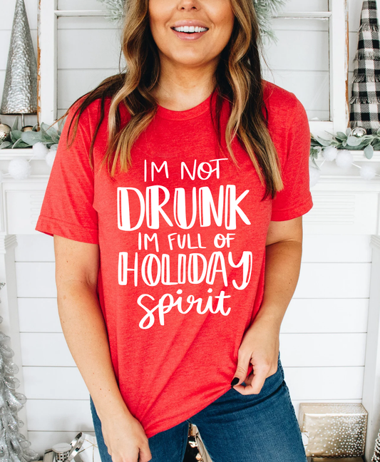Full Of Holiday Spirit Tee