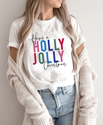 Holly Jolly Christmas Tee