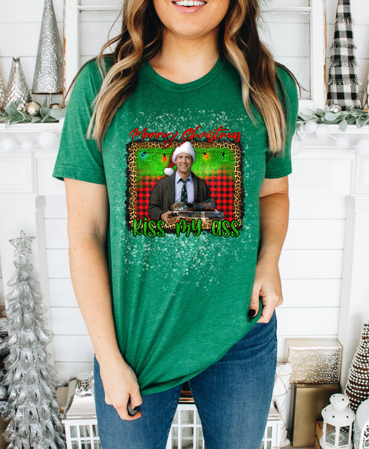 Merry Christmas Kiss My Ass Tee