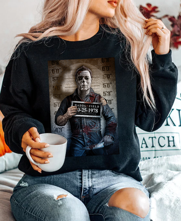 Michael Myers Mug Shot Sweatshirt