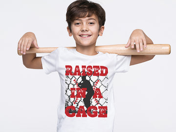 Raised In A Cage Kids Tee
