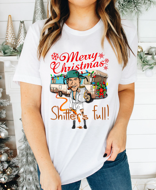 Merry Christmas Shitters Full Tee