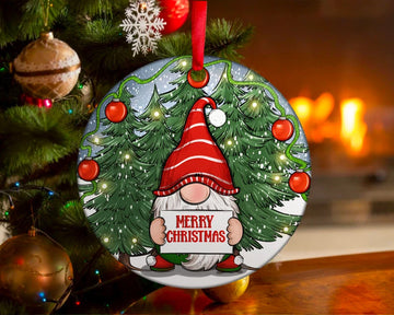 Gnome Christmas Ornament