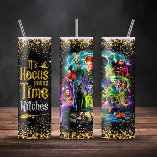It's Hocus Pocus Time Witches Tumbler