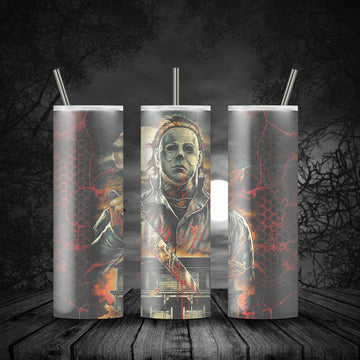 Michael Myers Halloween Tumbler