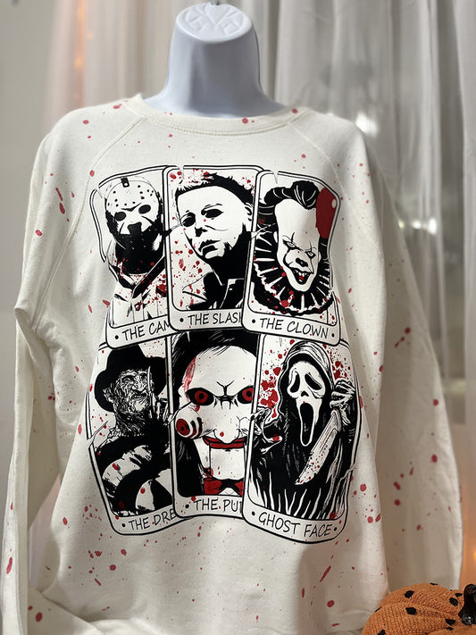 Horror Movie Killers Crewneck