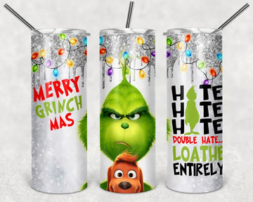 Merry Grinch Mas Tumbler