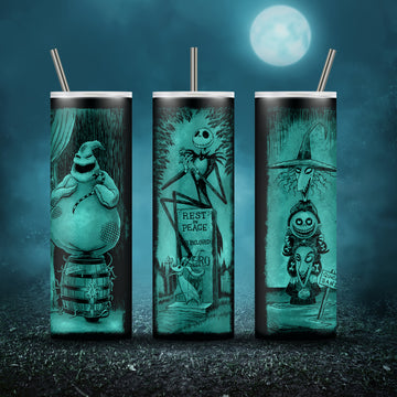 Nightmare Before Christmas Tumbler